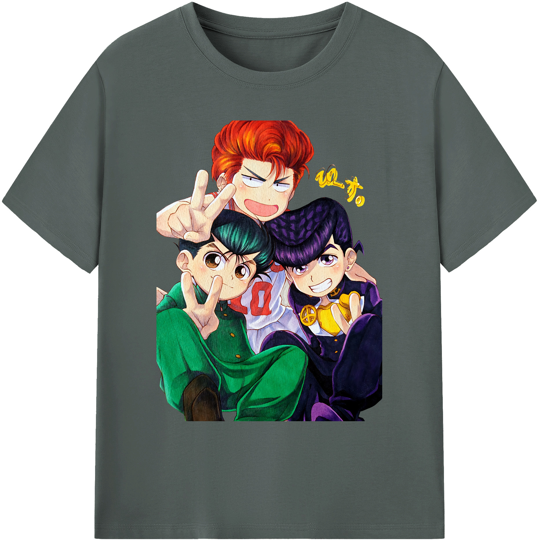 （画像用） SLAM DUNK／スラムダンク 綿100％ メンズ半袖Tシャツ｜肌触りやわらか＆通気性